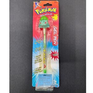 New Vintage 1999 Pokémon Collector's Edition Bulbasaur Gel Pen